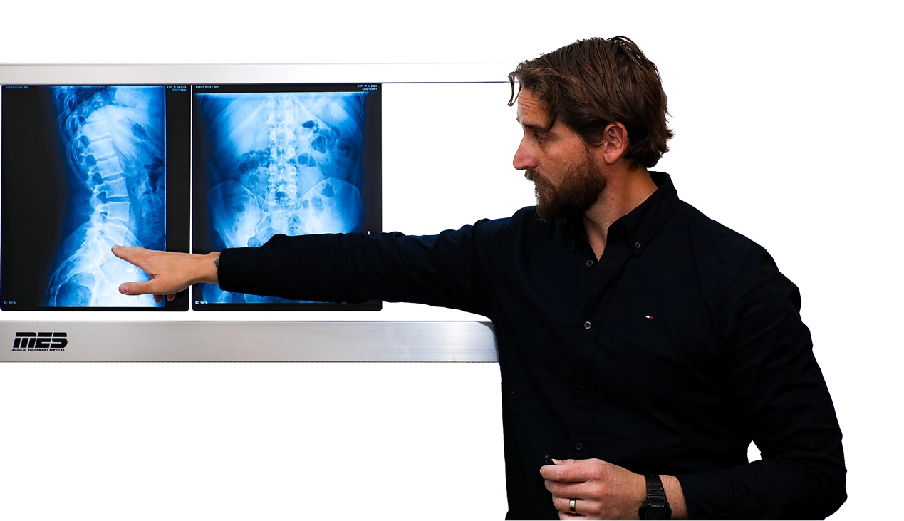 chiropractic care specialist discussing treatment